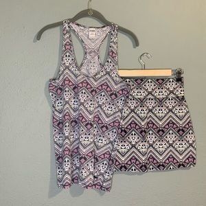 Victoria’s Secret PINK skirt & tank set